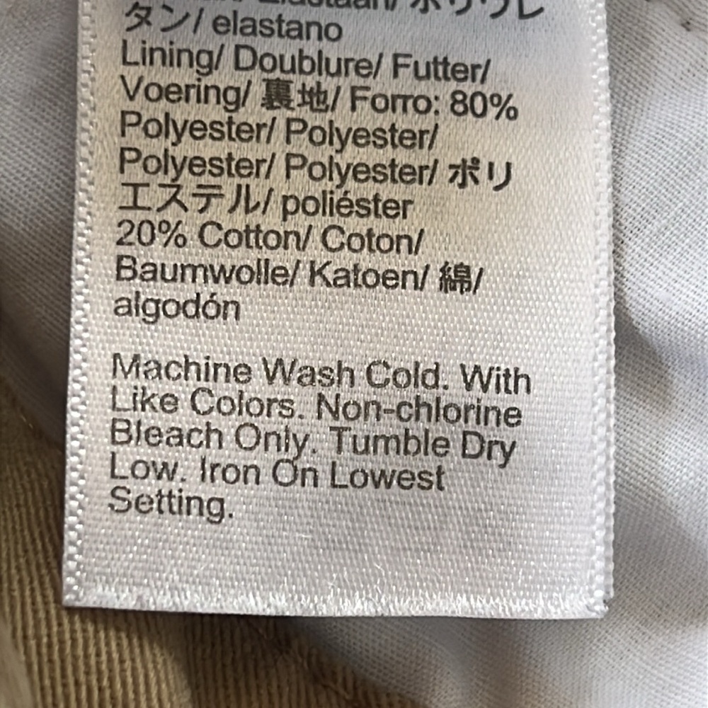 J. Crew Factory High-Rise Girlfriend Chino - Picture 4 of 12